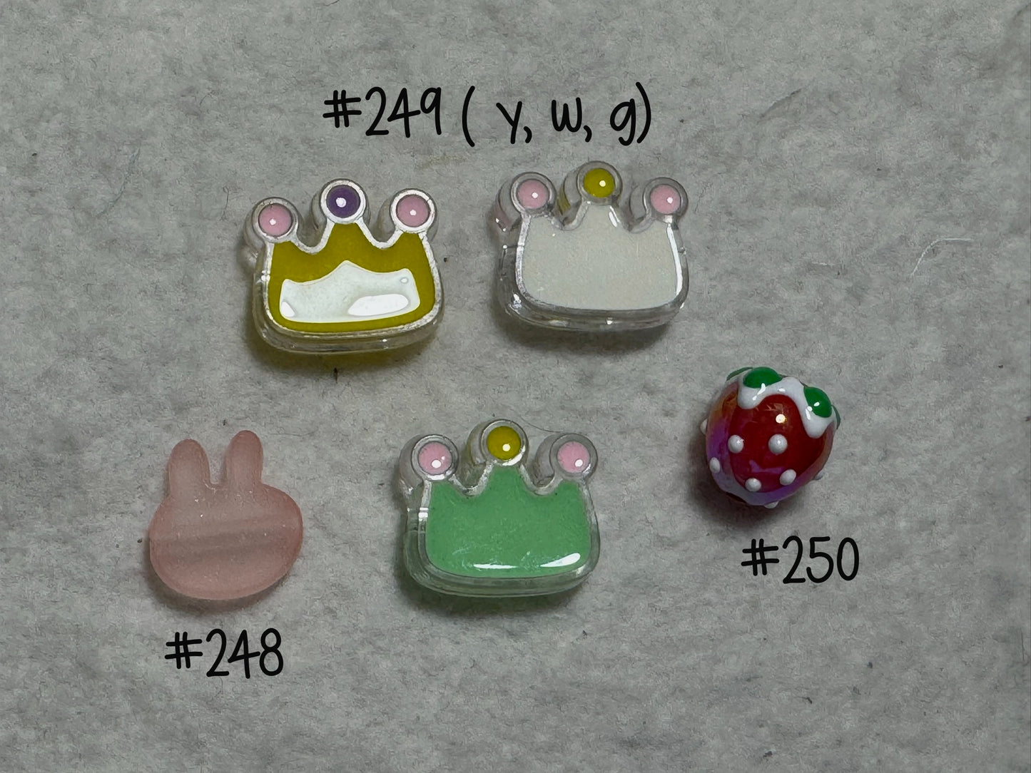 Custom Cup Charm