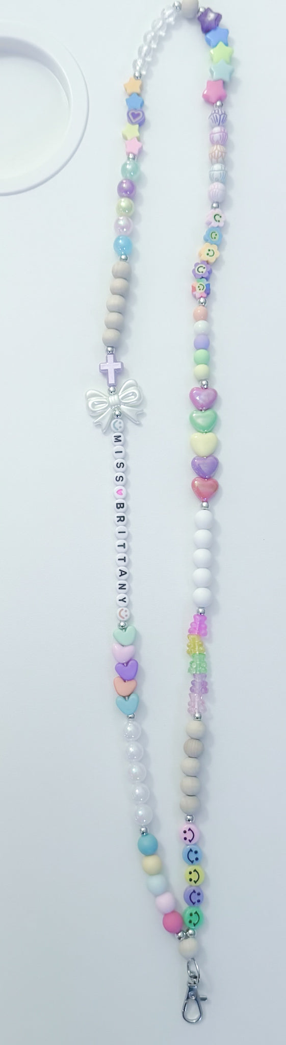 Name Beaded Lanyard