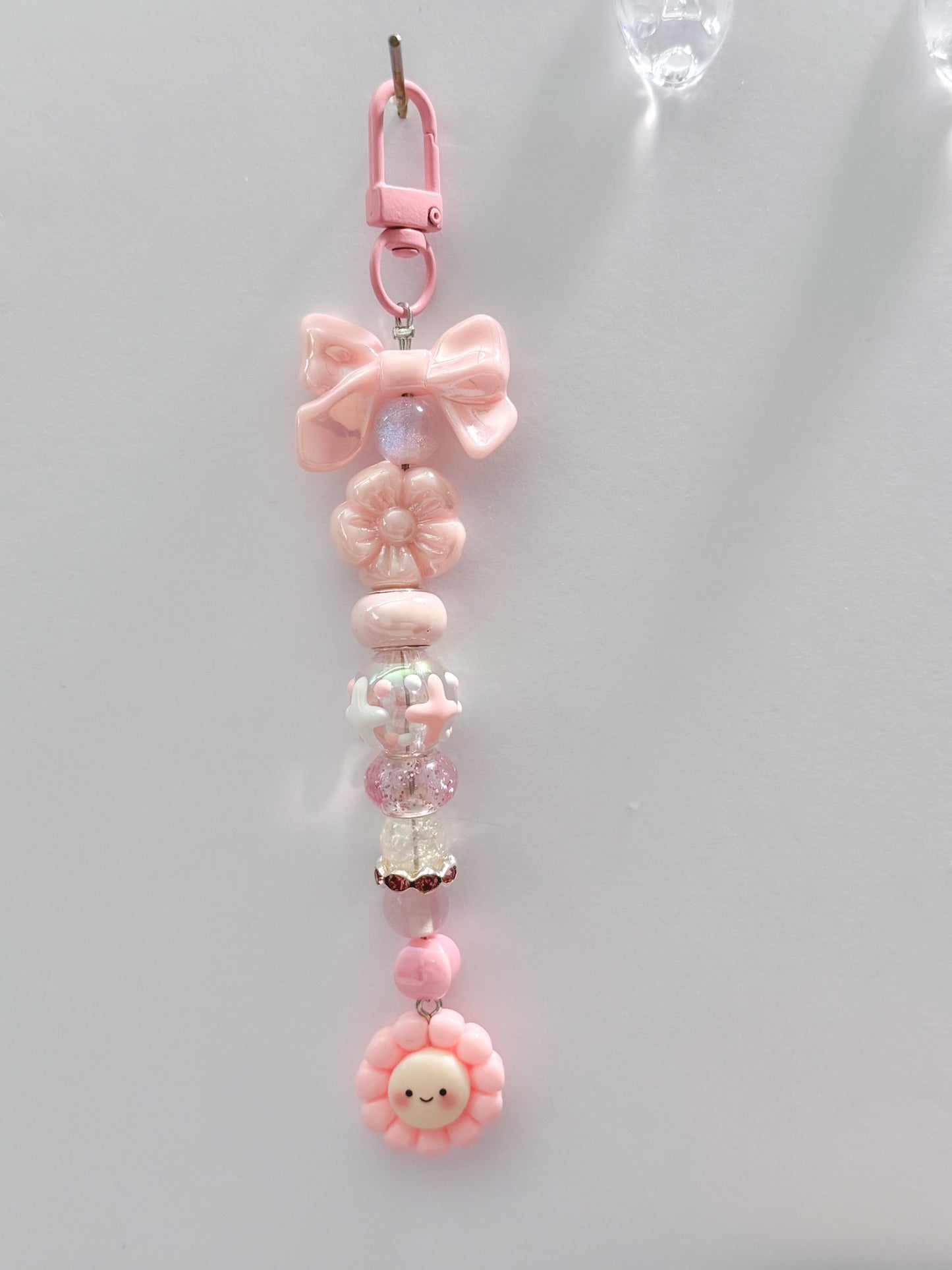 Blush Bloom Keychain