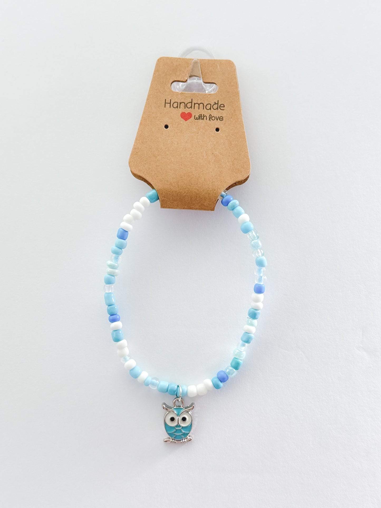 Blue Owl Charm