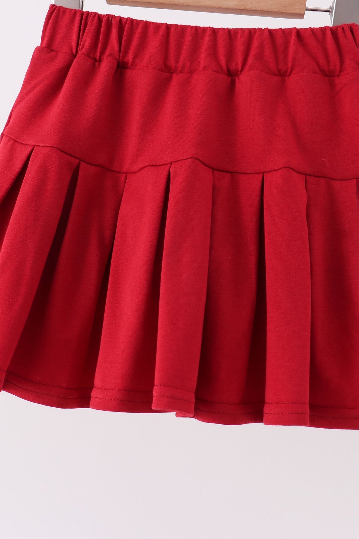 Red Alabama Roll Tide Embroidery Skorts Set