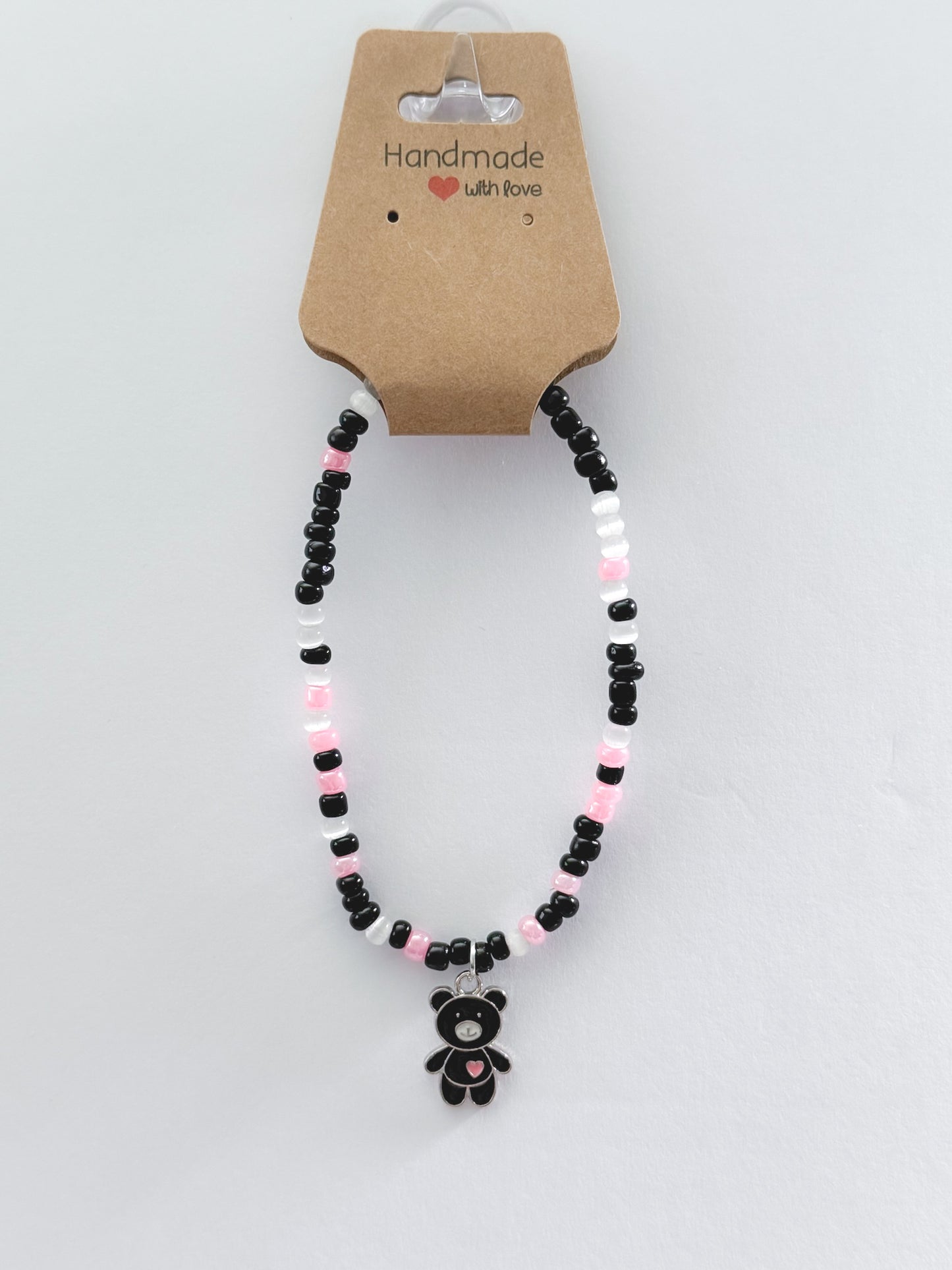 Midnight Bear Charm
