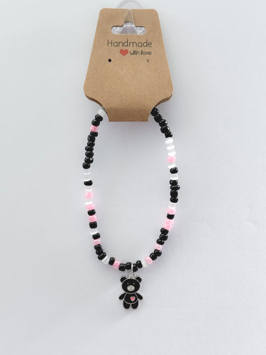 Midnight Bear Charm