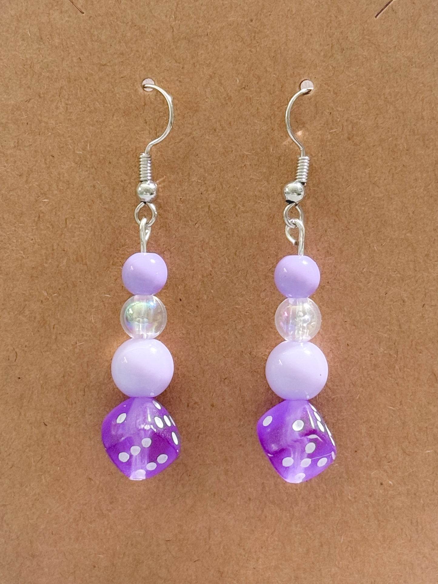 Lilac Dice Drops
