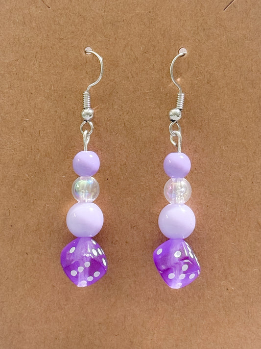 Lilac Dice Drops