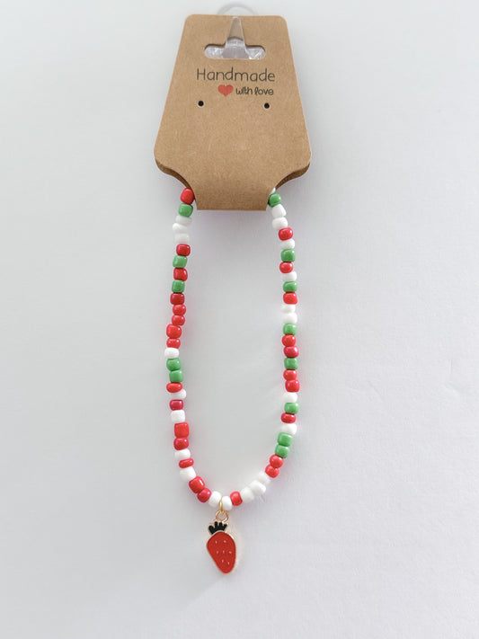 Strawberry Picniic Bracelet