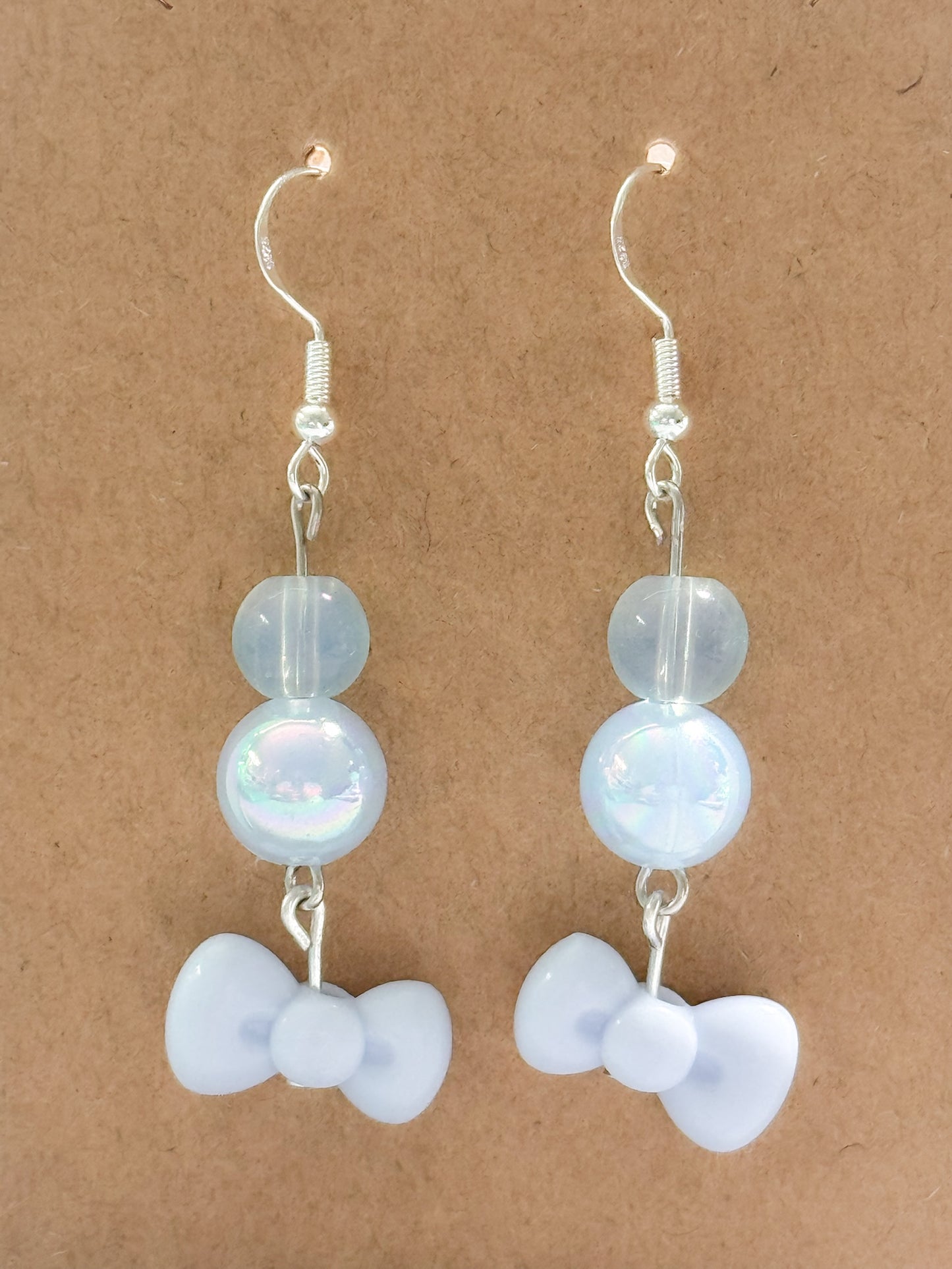 Baby Blue Bow Drops