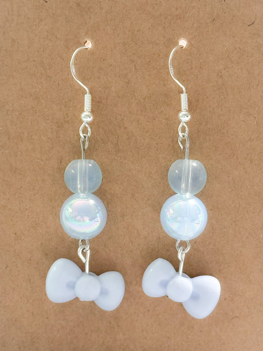 Baby Blue Bow Drops