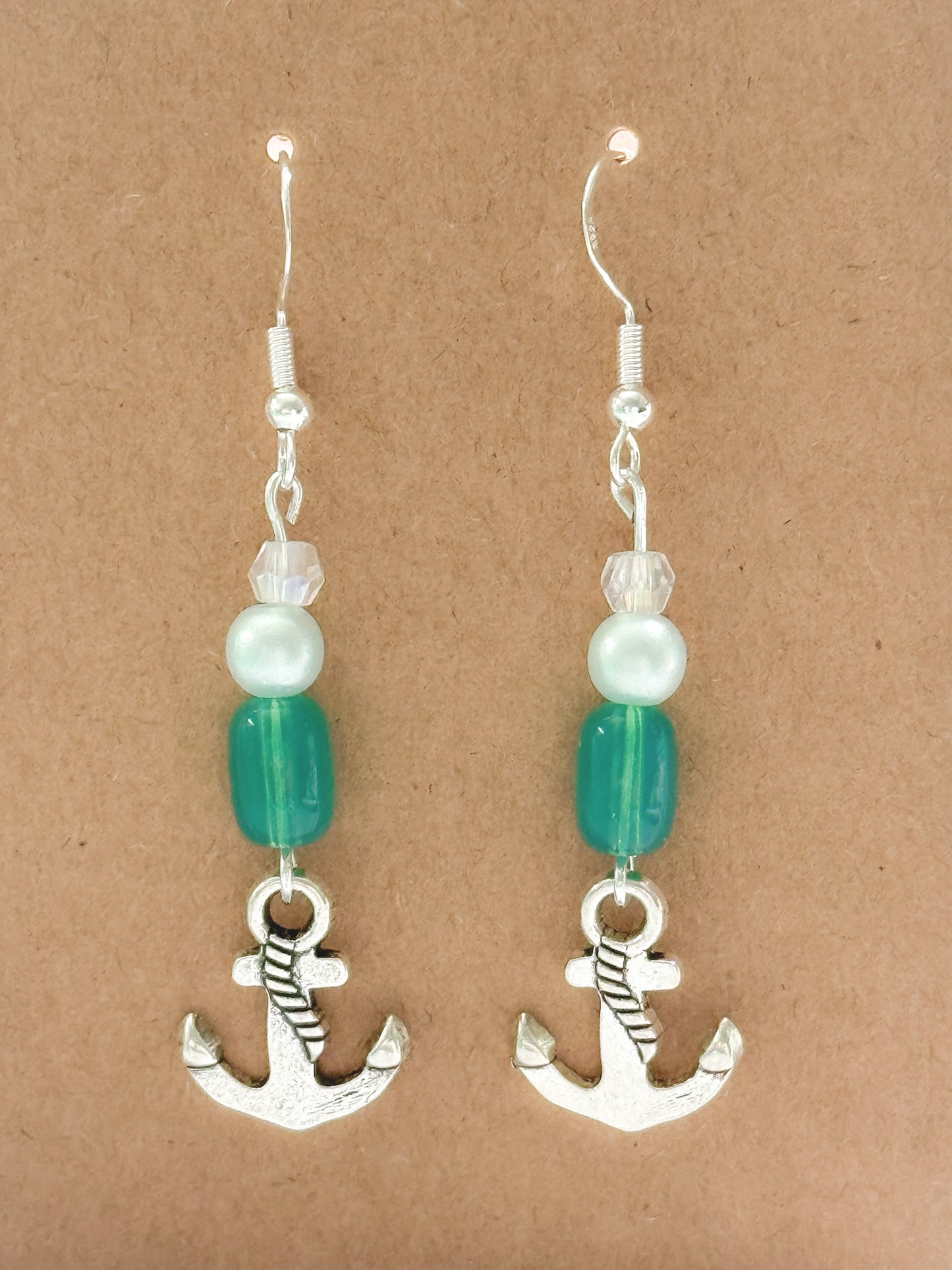 Sea Glass Anchor Drops