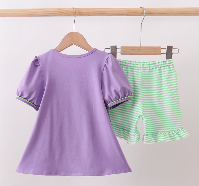 Spellbound Sisters Ruffle Short Set