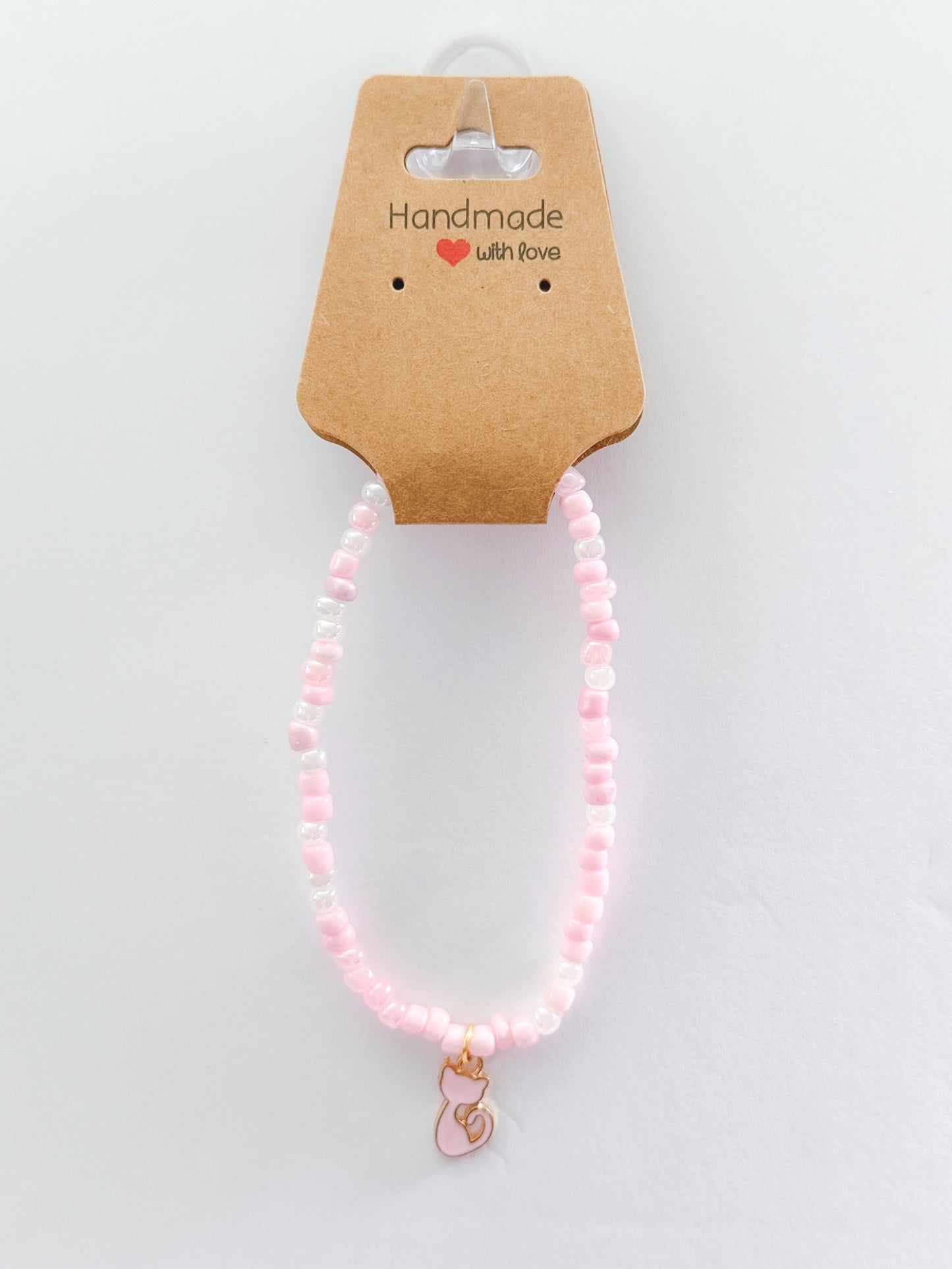 Pink Kitty Bracelet