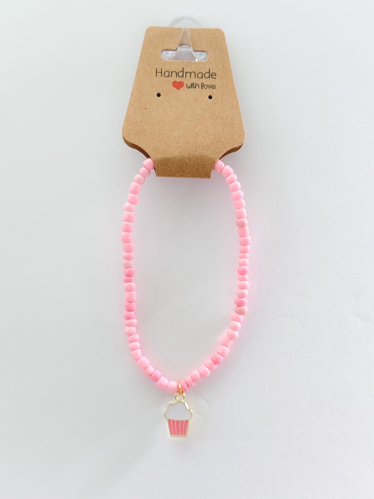 Pink Cupcake Bracelet