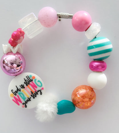 Still Writing Cup Charm