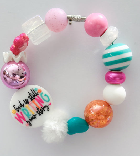 Still Writing Cup Charm