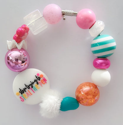 Still Writing Cup Charm