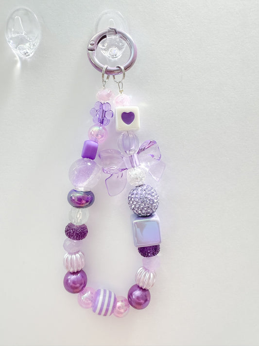 Lavender Luxe Keychain