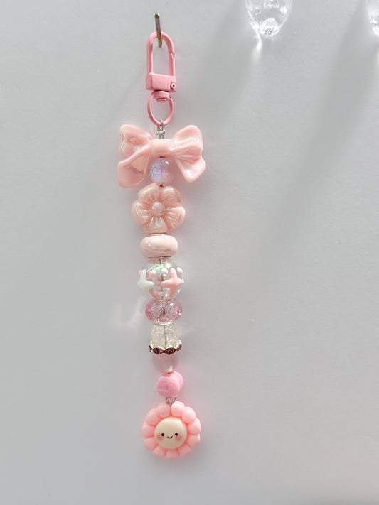 Blush Bloom Keychain