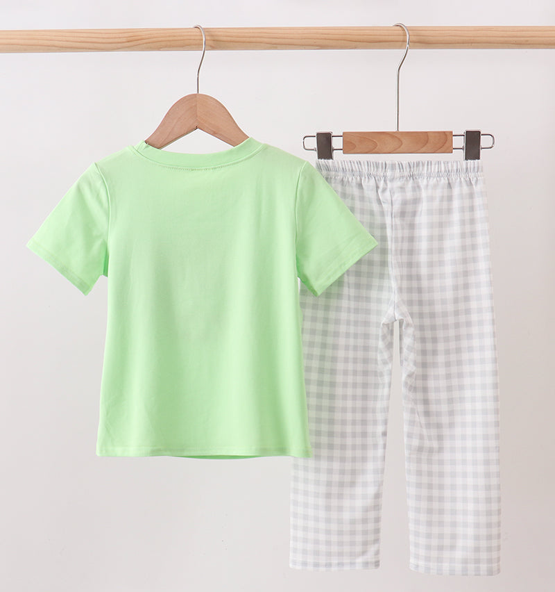 Enchanted Crew French Knot Pants Set
