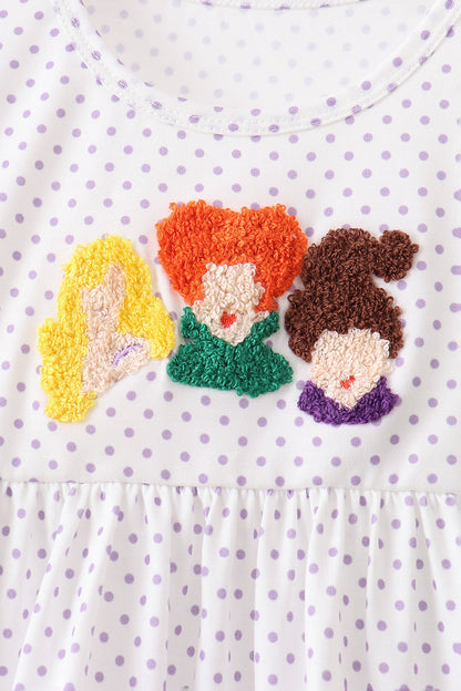 Enchanted Sisters French Knot Ruffle Pants Set