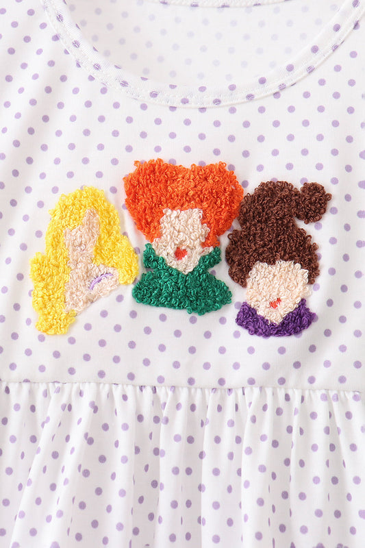 Enchanted Sisters French Knot Ruffle Pants Set