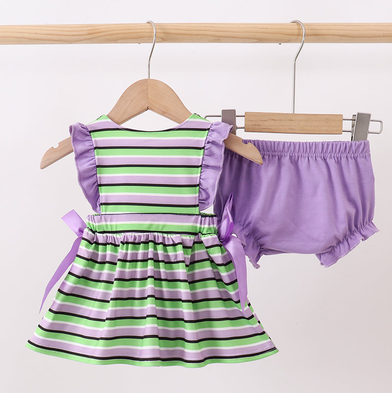 Spellbound Sisters Embroidered Bloomer Set